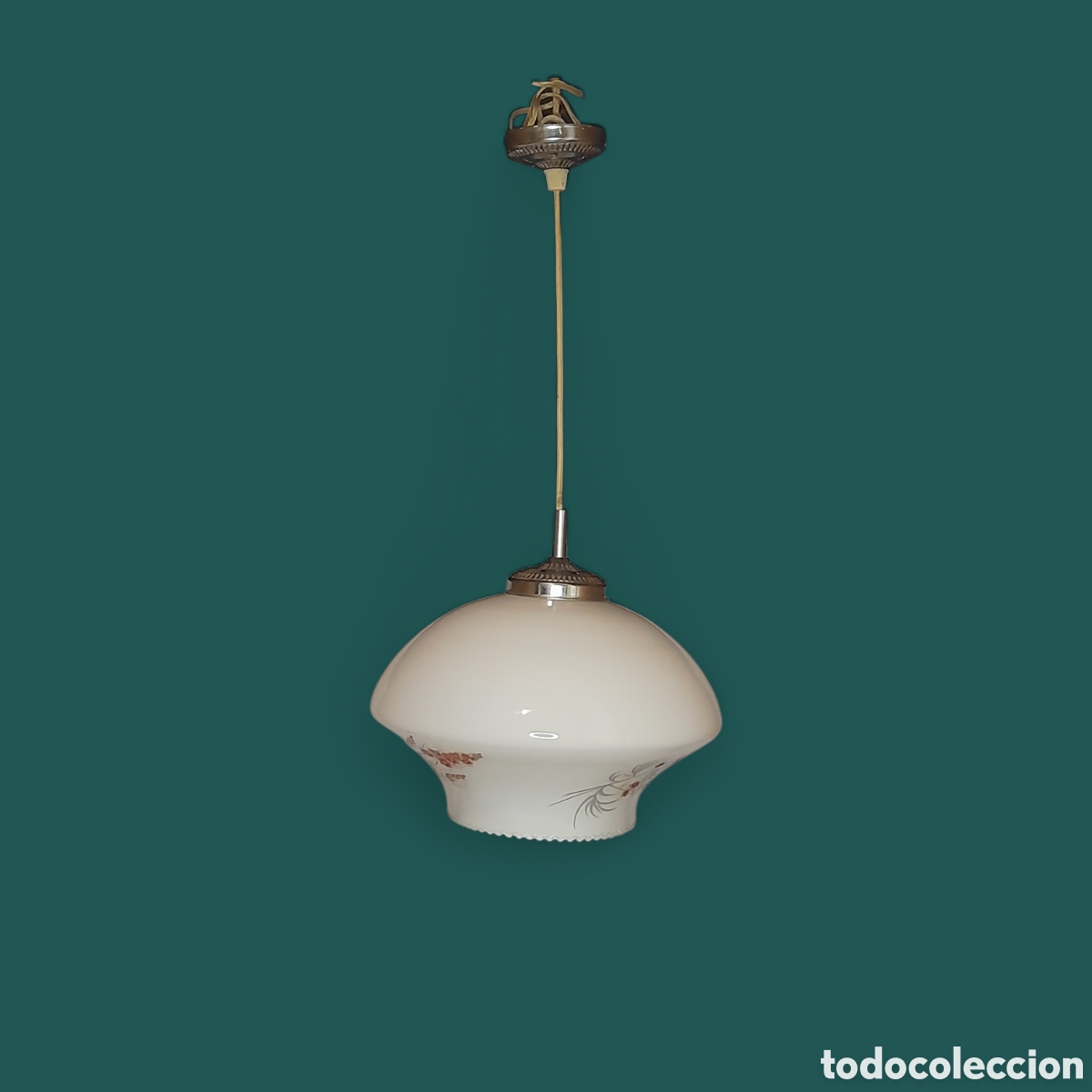 Vintage: L&aacute;mpara de techo vintage. - Foto 2
