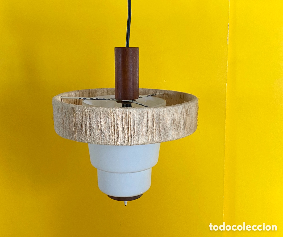 Vintage: L&aacute;mpara de techo danesa vintage - Foto 1