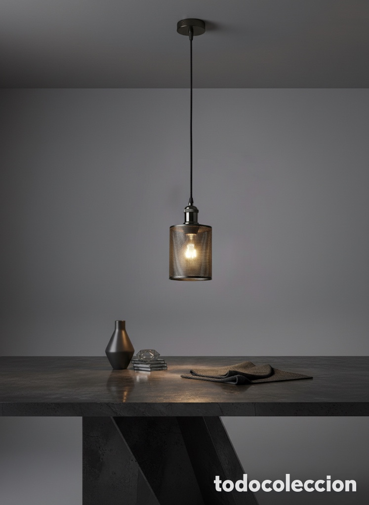 Vintage: L&Aacute;MPARA COLGANTE MINIMALISTA - Foto 7