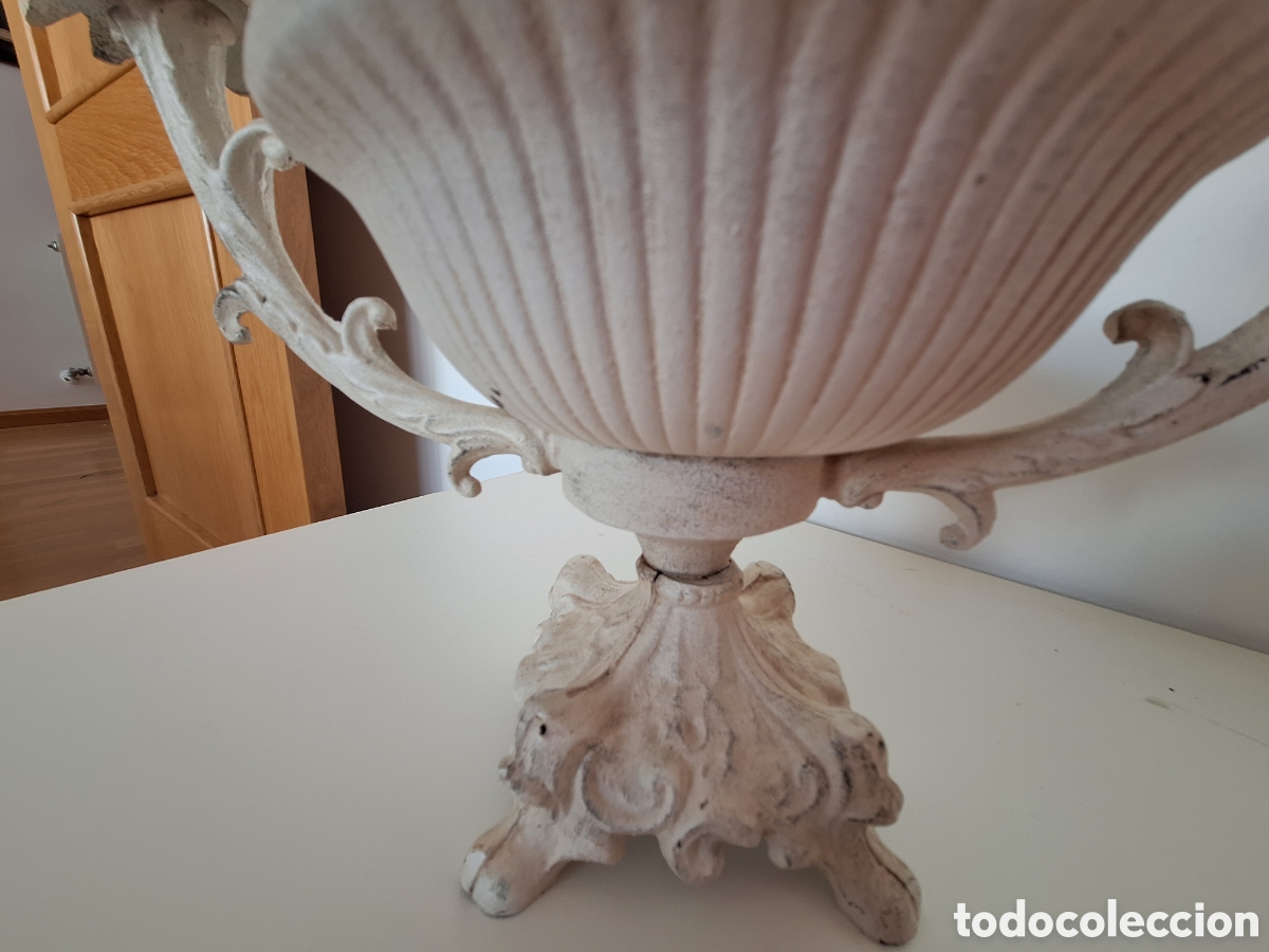 Vintage: Candelabro de hierro envejecido - Foto 3