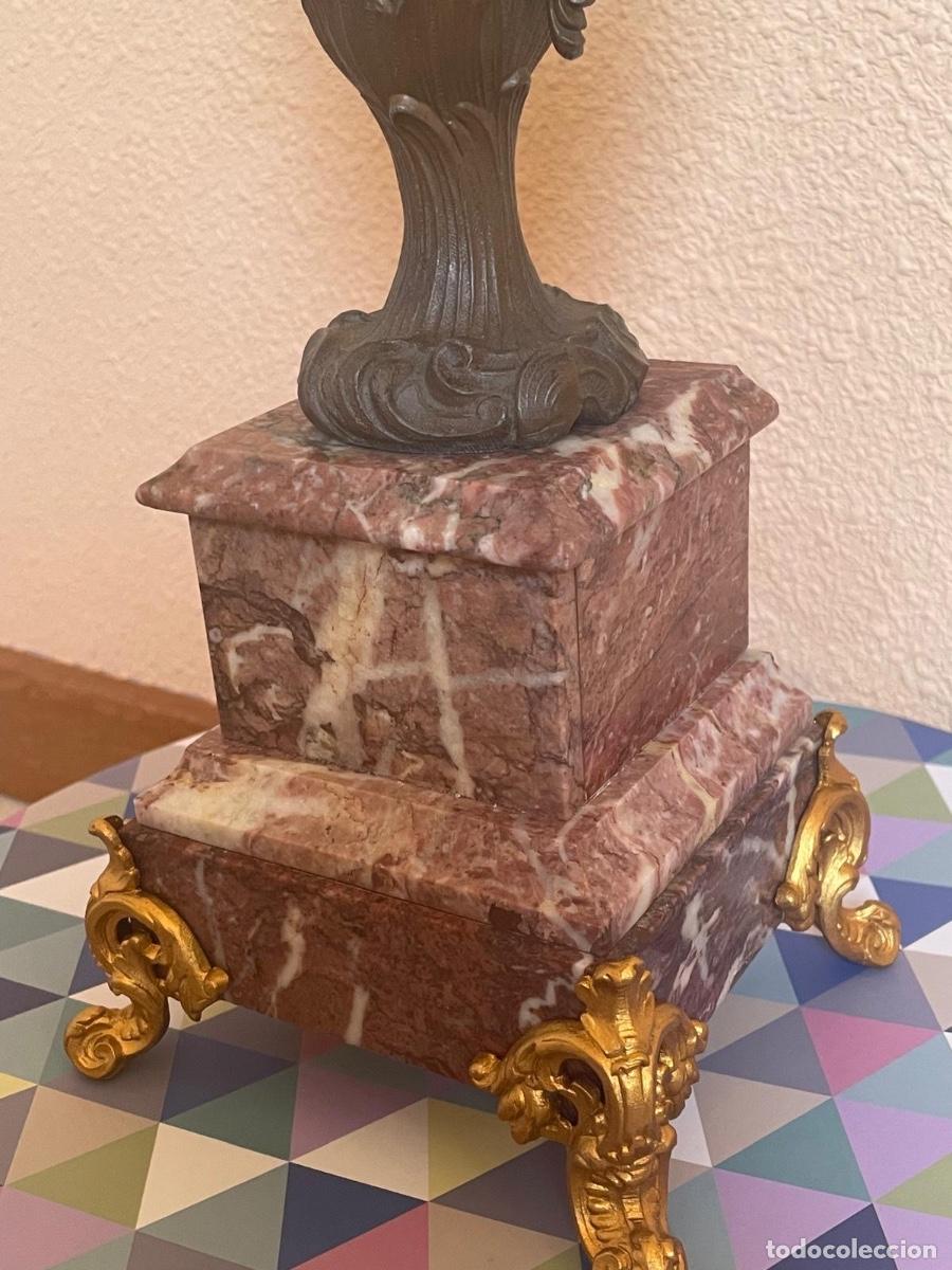 Vintage: Candelabros vintage marmol - Foto 3