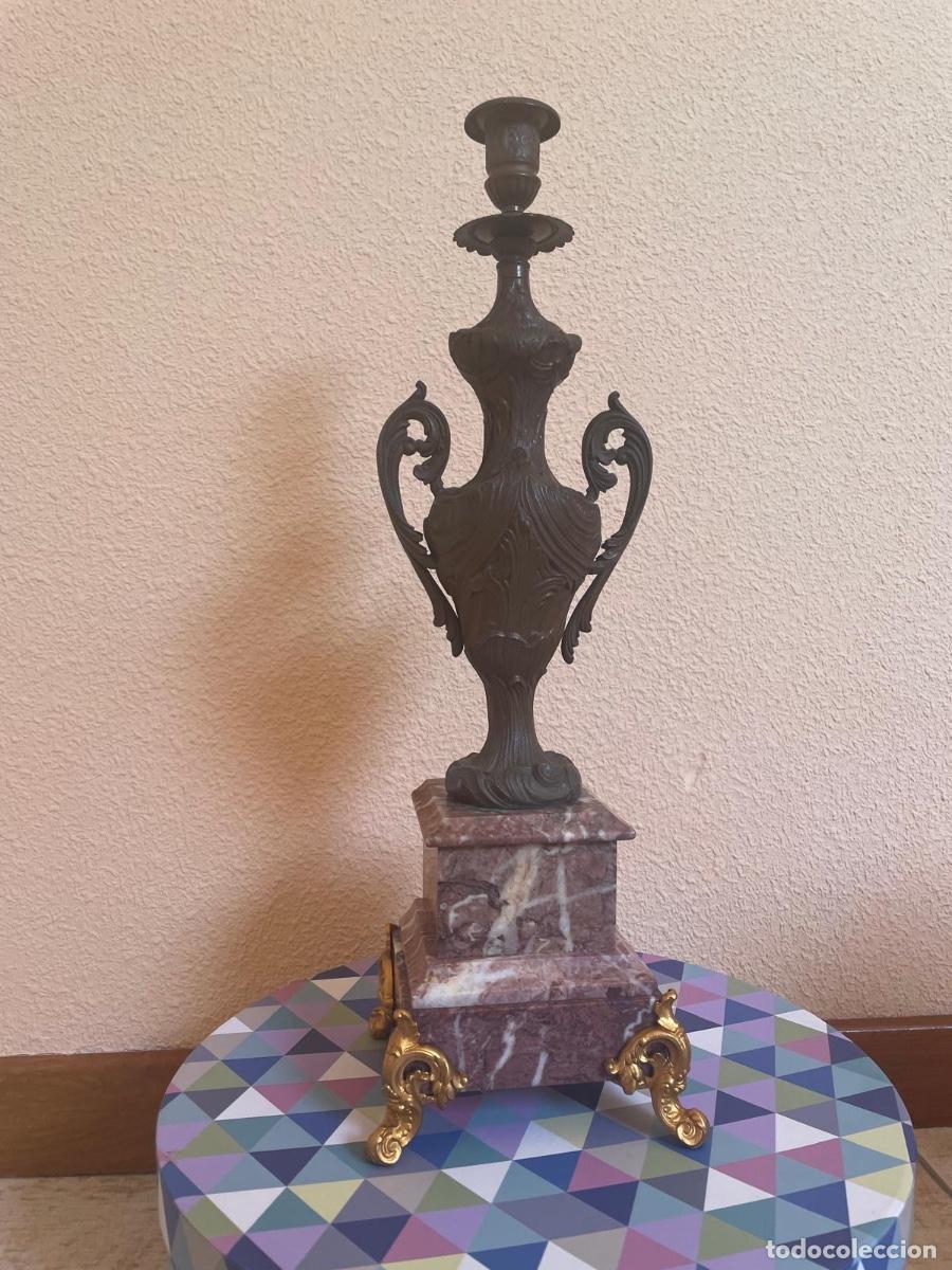 Vintage: Candelabros vintage marmol - Foto 4
