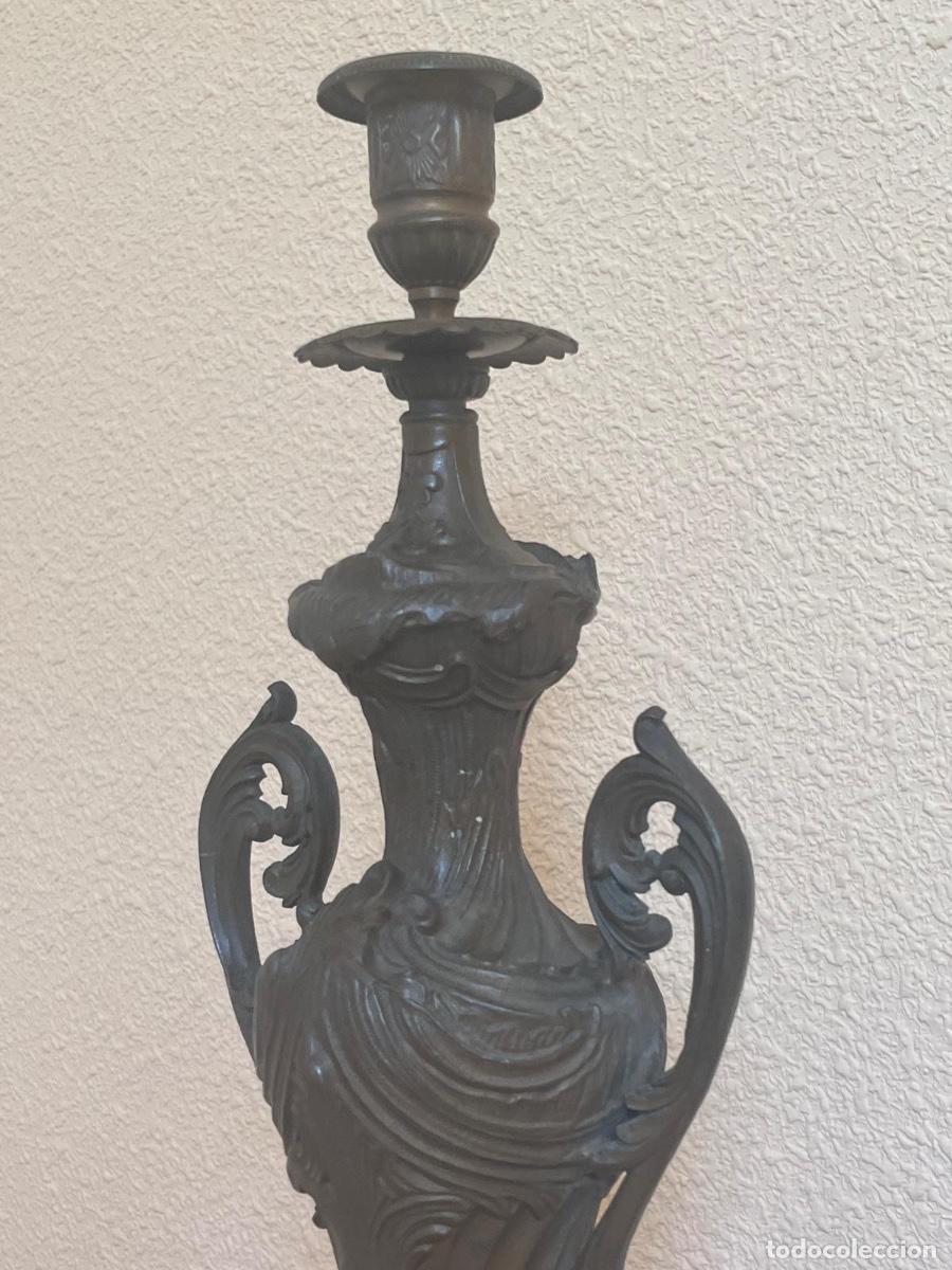 Vintage: Candelabros vintage marmol - Foto 5