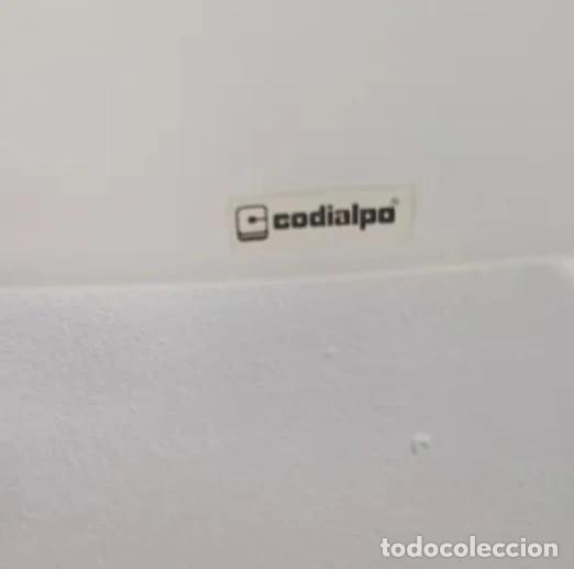 Vintage: L&aacute;mpara de mesa Codialpo amarilla - Foto 4