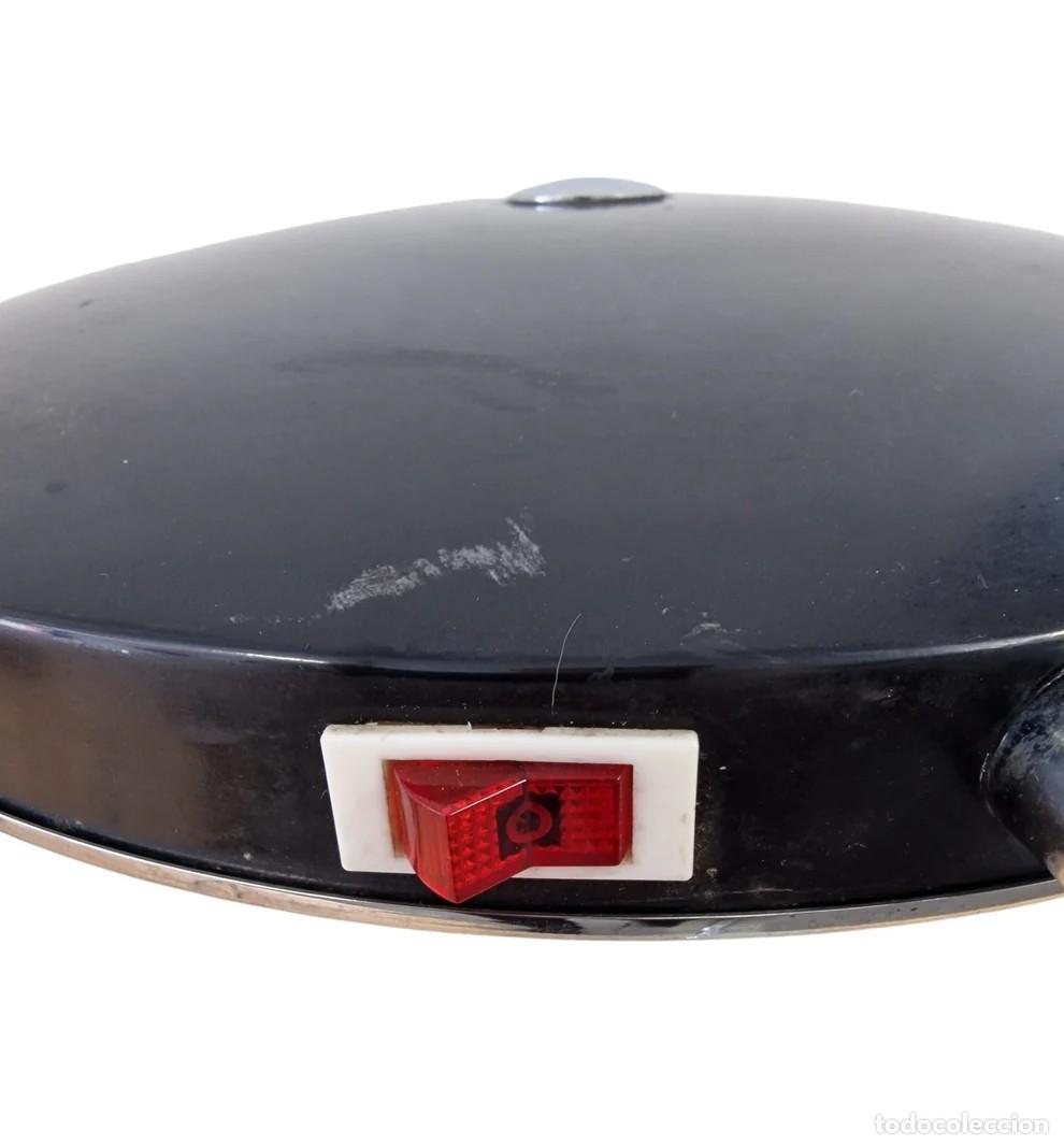Vintage: L&aacute;mpara de mesa LUPELA negra - Foto 6