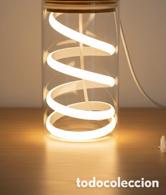 Vintage: L&aacute;mpara LED de Mesa Lum&iacute;nico - Foto 2