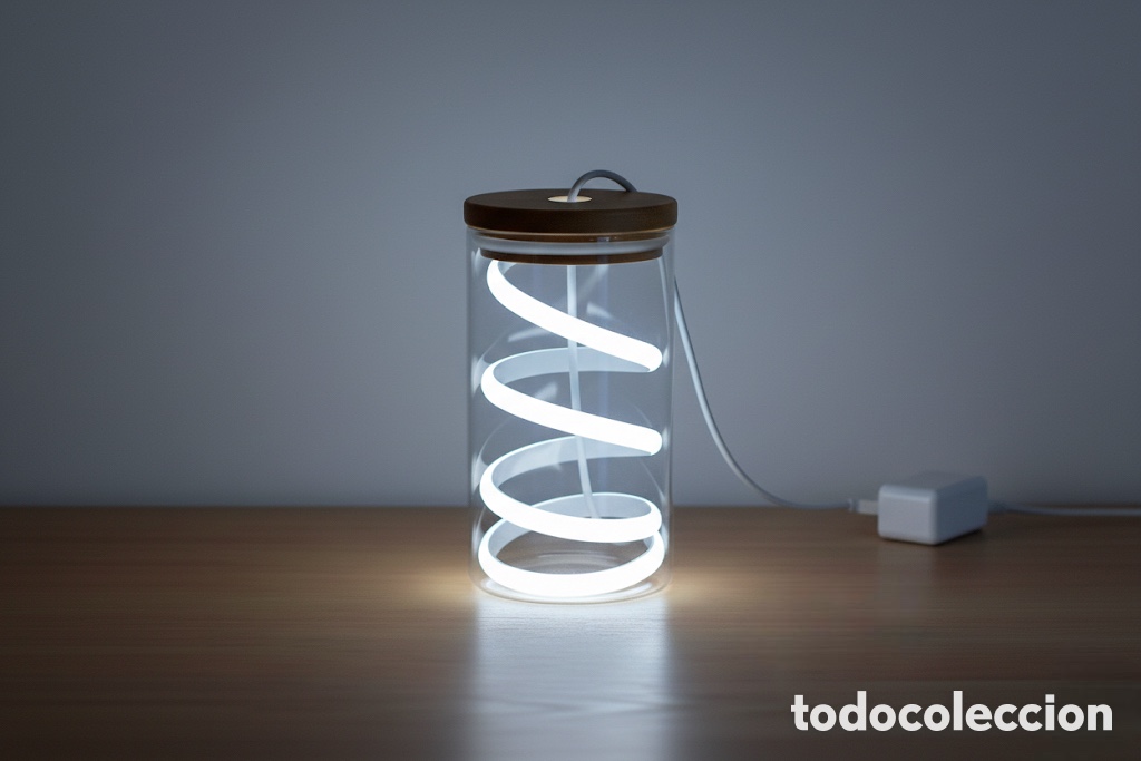 Vintage: L&aacute;mpara LED de Mesa Lum&iacute;nico - Foto 4