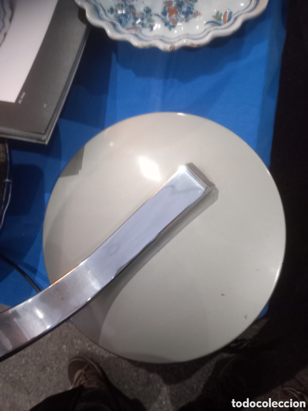Vintage: Fase lampara 520c gris plateado - Foto 4