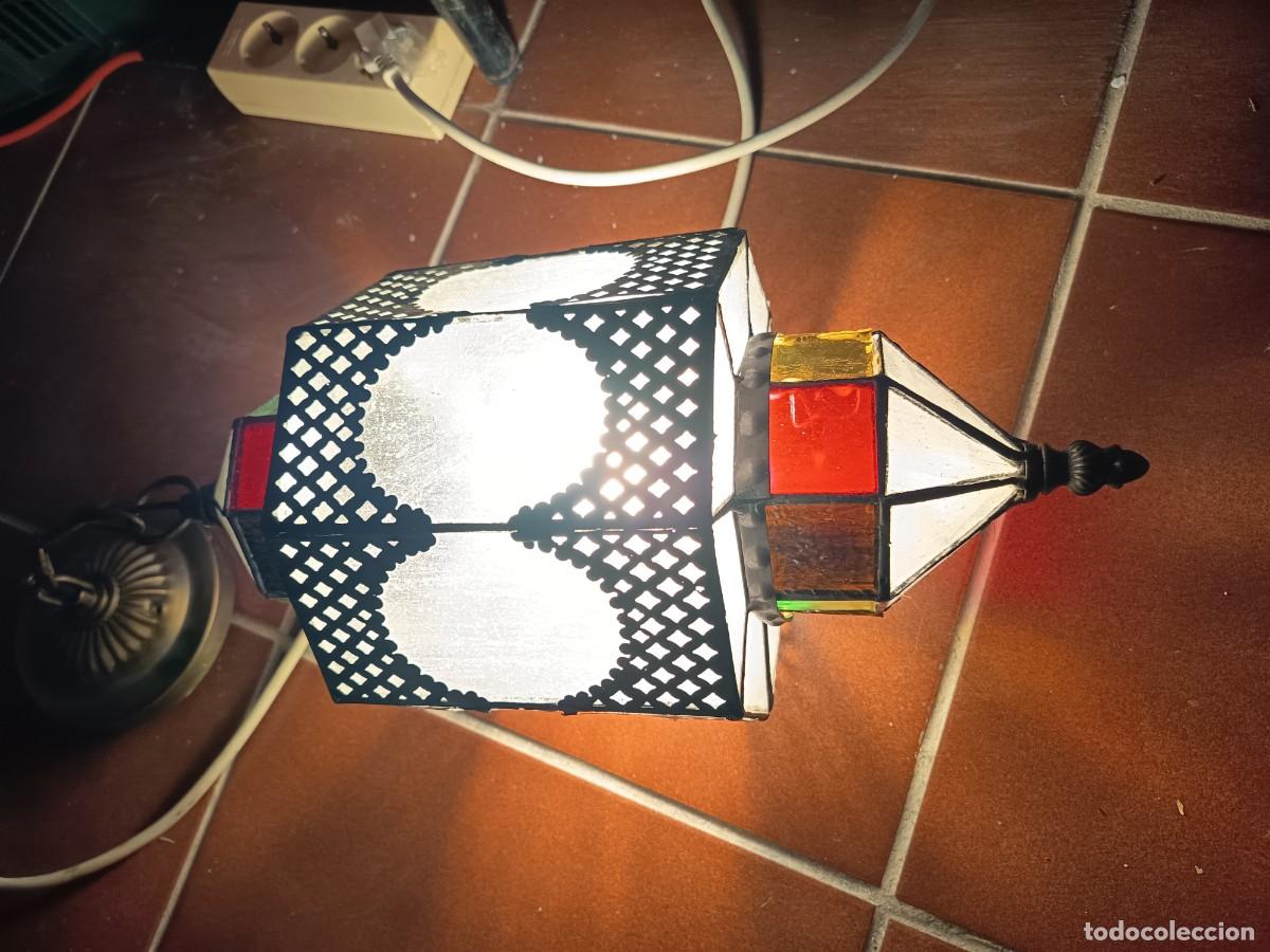 Vintage: L&aacute;mpara techo &aacute;rabe vintage - Foto 4
