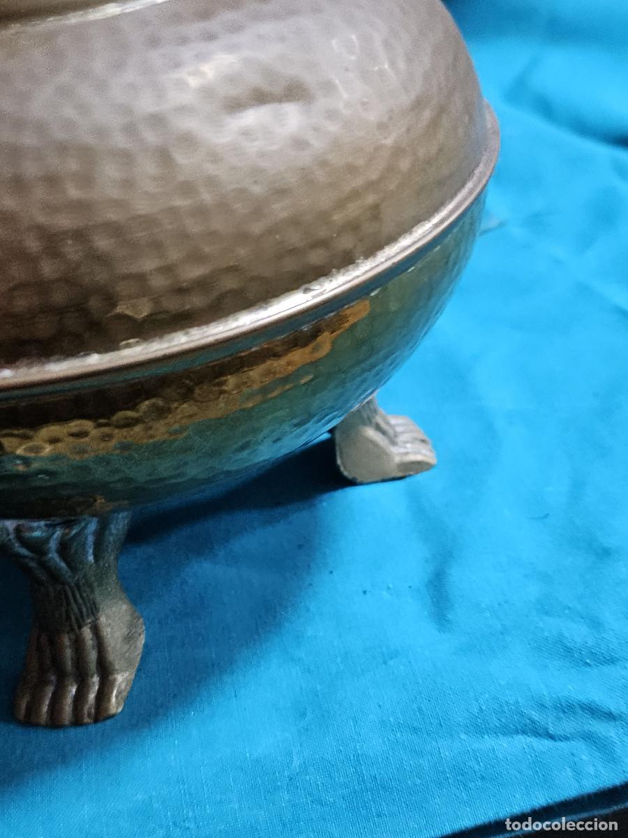 Vintage: jarra de emtal decorativo - Foto 3