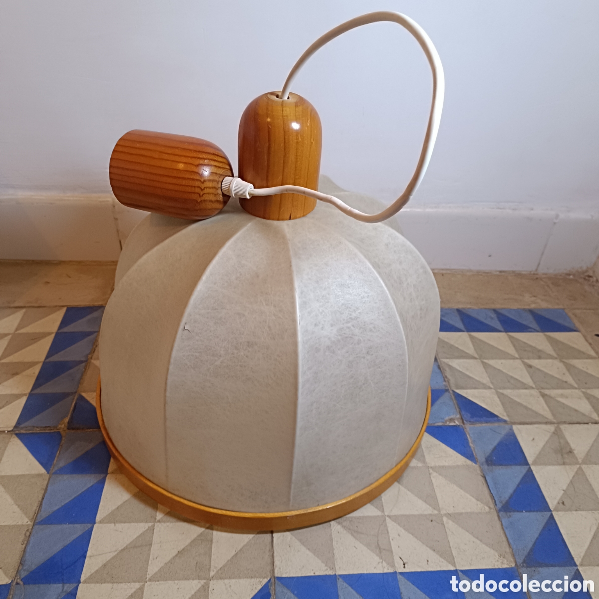 Vintage: L&aacute;mpara de techo Cocoon - Foto 5