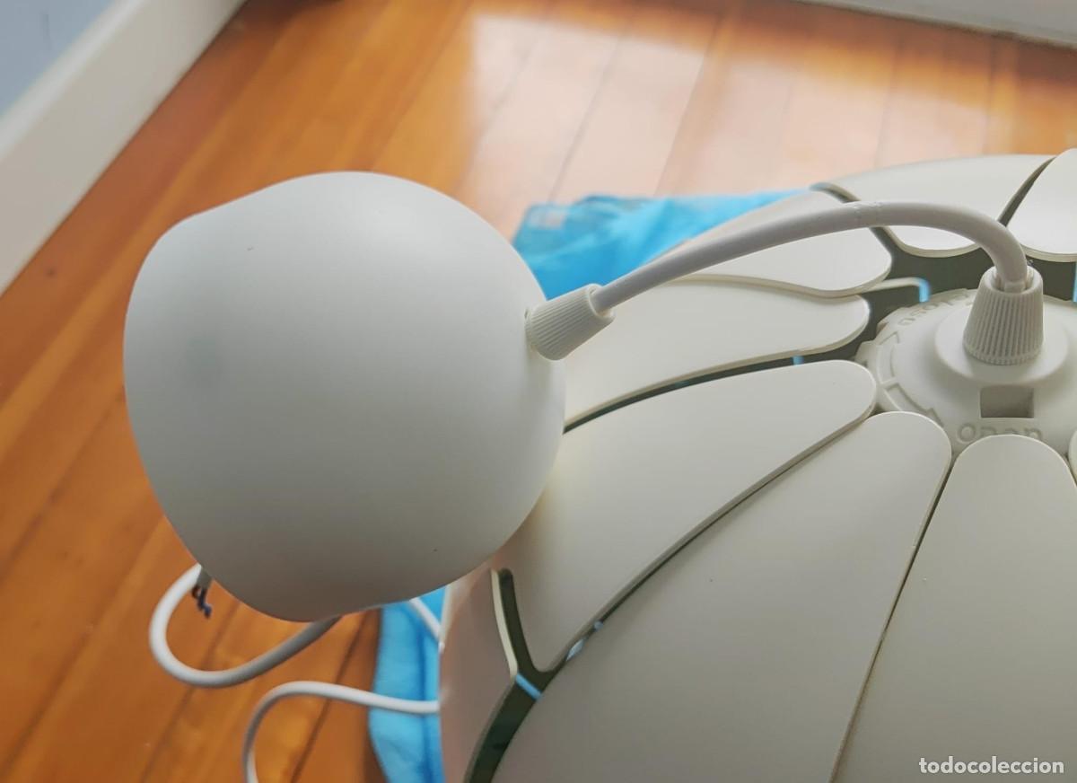 Vintage: L&aacute;mpara de techo IKEA PS 2014- blanco beige y azul - Foto 7