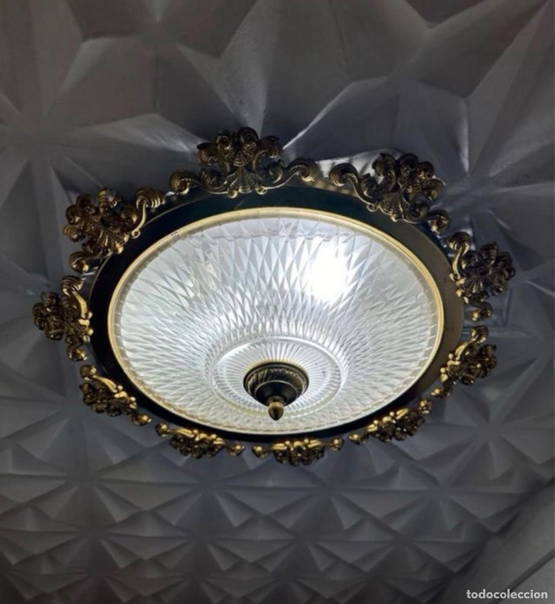 Vintage: L&aacute;mparas, apliques, espejo vintage - Foto 3