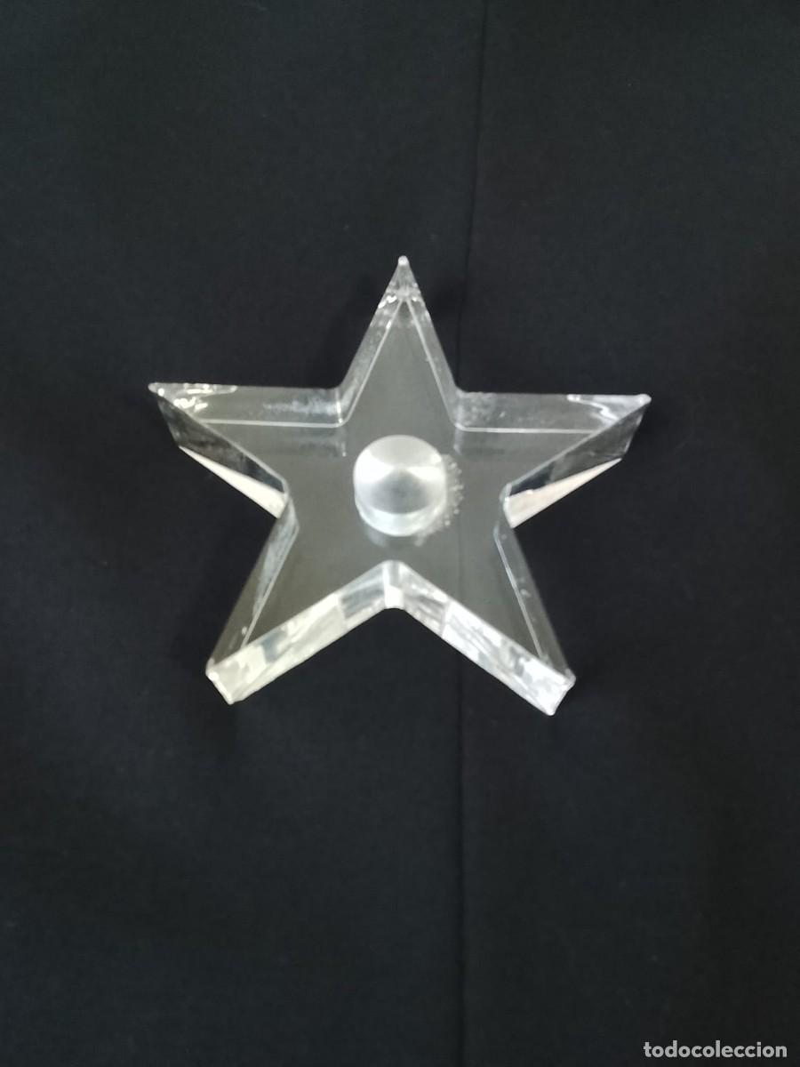 Vintage: Candelabro en forma de estrella de metacrilato - Foto 3
