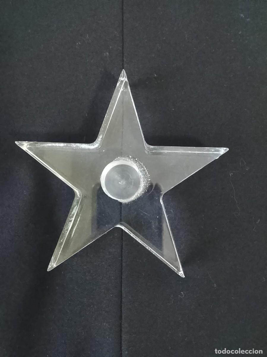 Vintage: Candelabro en forma de estrella de metacrilato - Foto 4