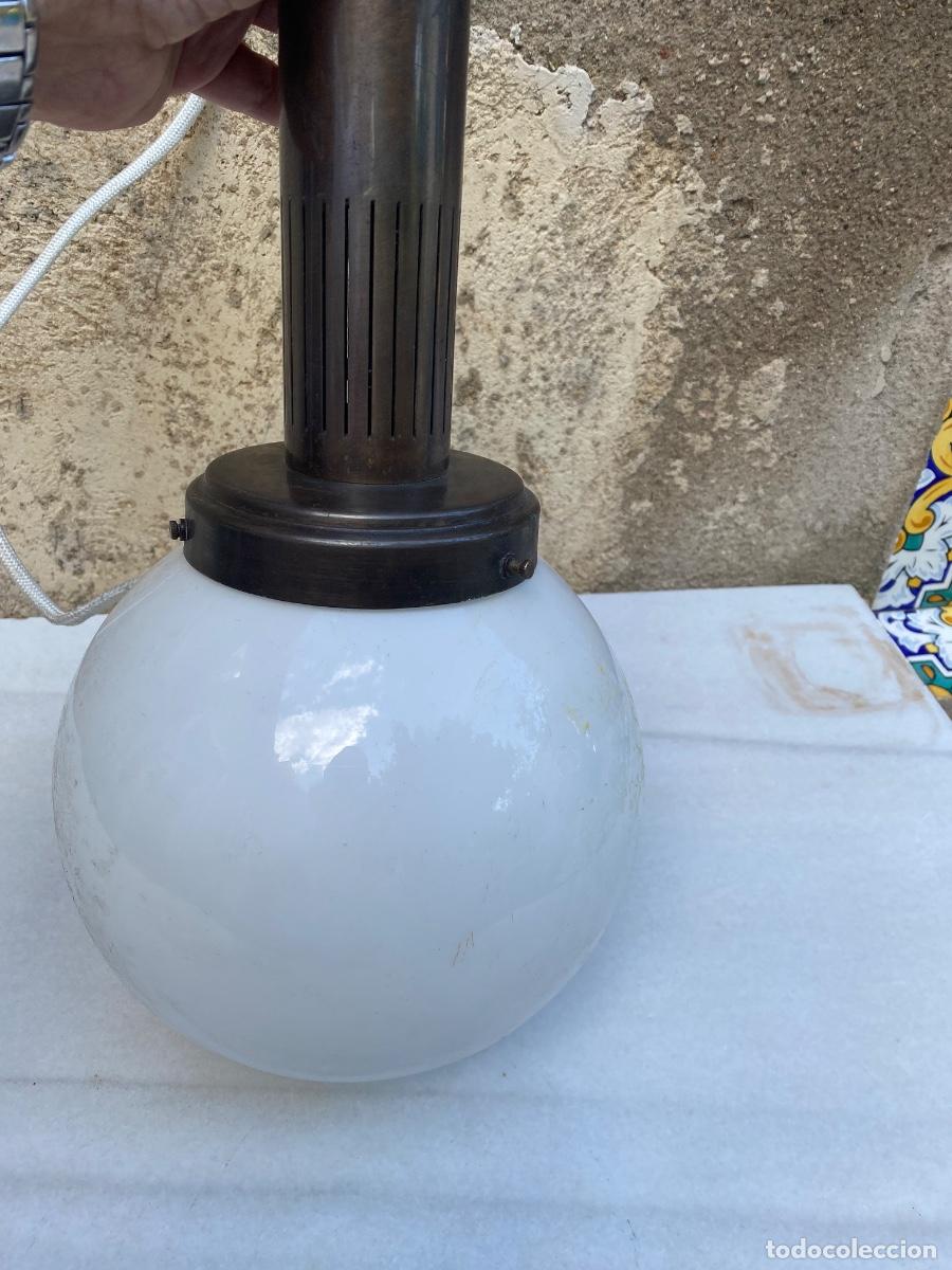 Vintage: L&aacute;mpara techo globo vintage - Foto 1