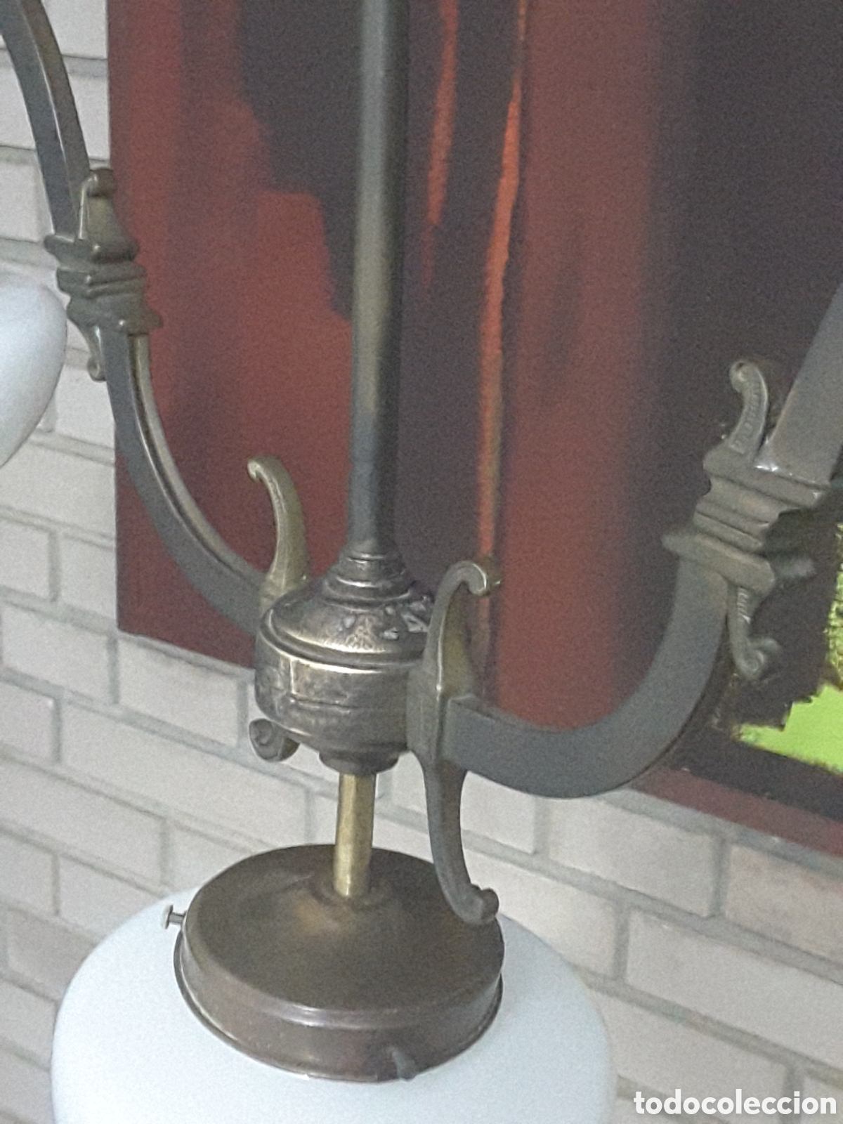 Vintage: L&aacute;mpara de techo modernista - Foto 3