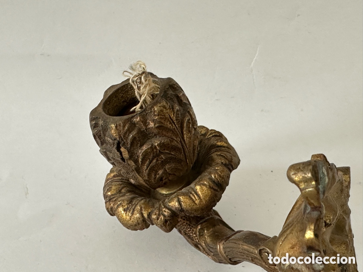 Vintage: Aplique de pared de dos brazos - Foto 6