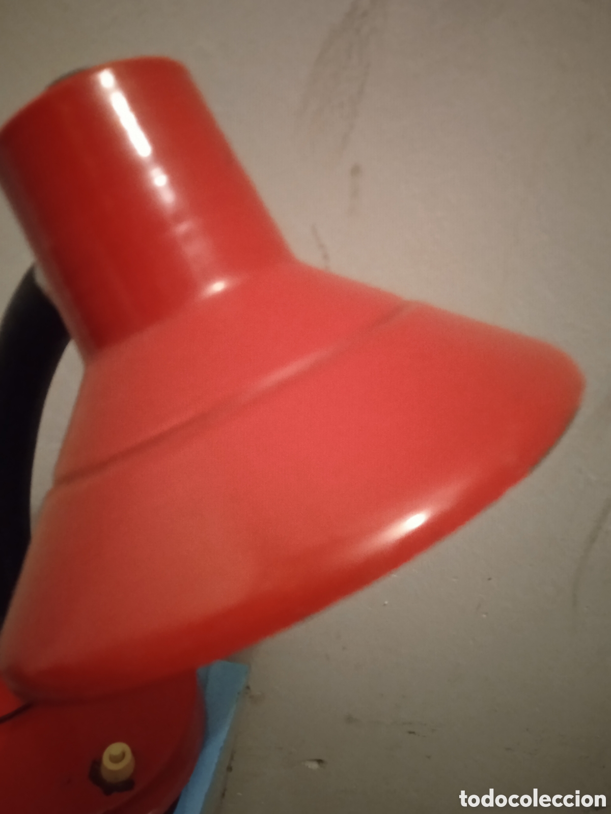 Vintage: Flexo vintage en rojo , todo original - Foto 3