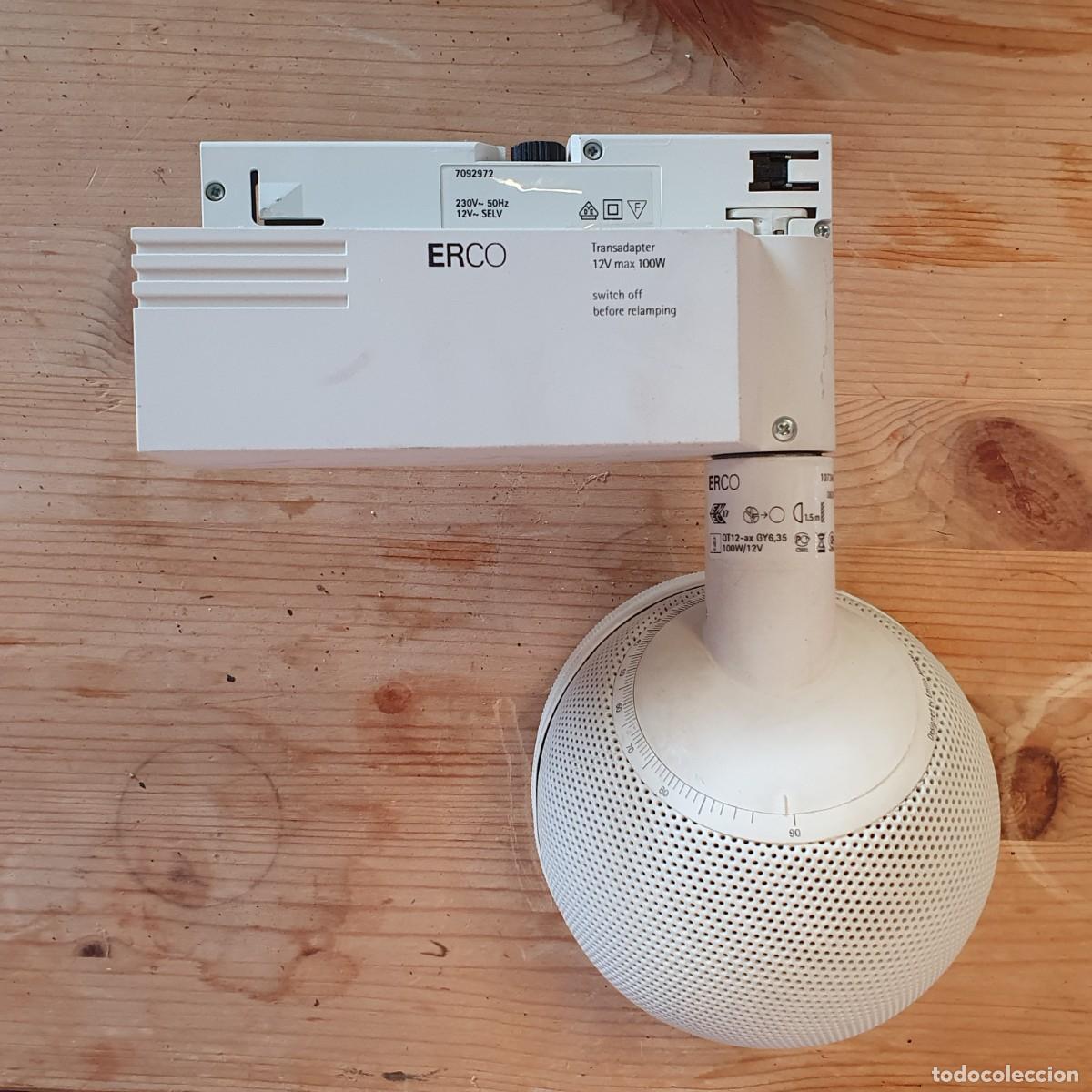 Vintage: luminaria de la marca ERCO foco proyector - Foto 2