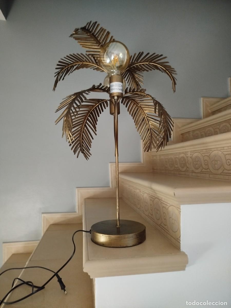 Vintage: Lampara palmera artesanal - Foto 1