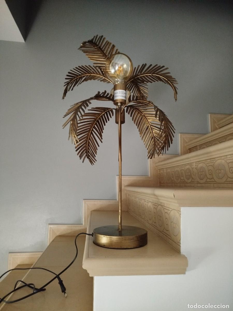 Vintage: Lampara palmera artesanal - Foto 3