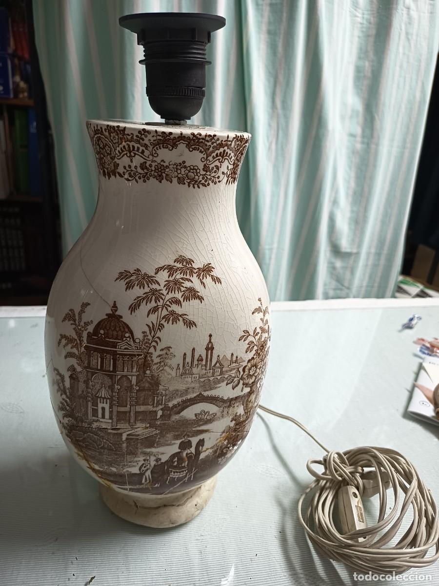 Vintage: L&aacute;mpara mesa muy antigua - Foto 1