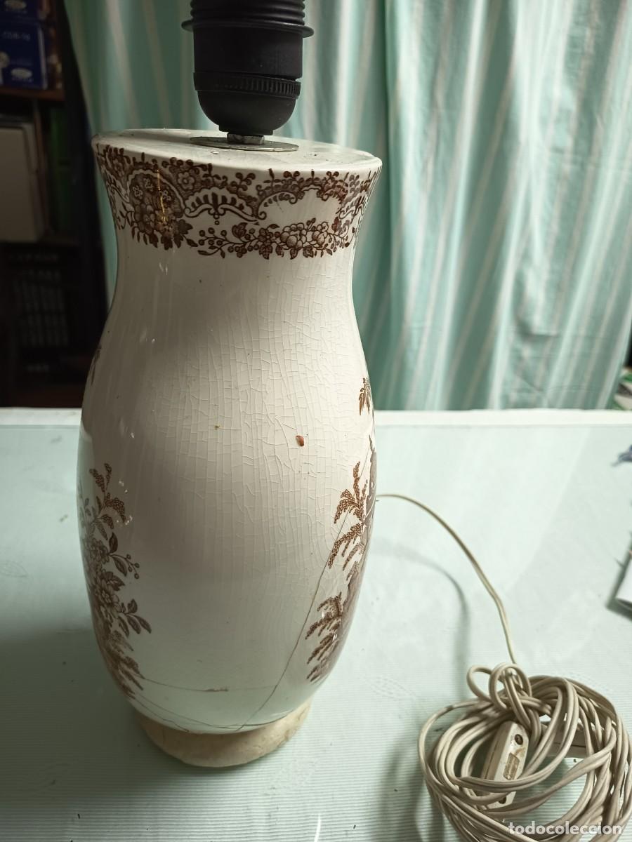 Vintage: L&aacute;mpara mesa muy antigua - Foto 2
