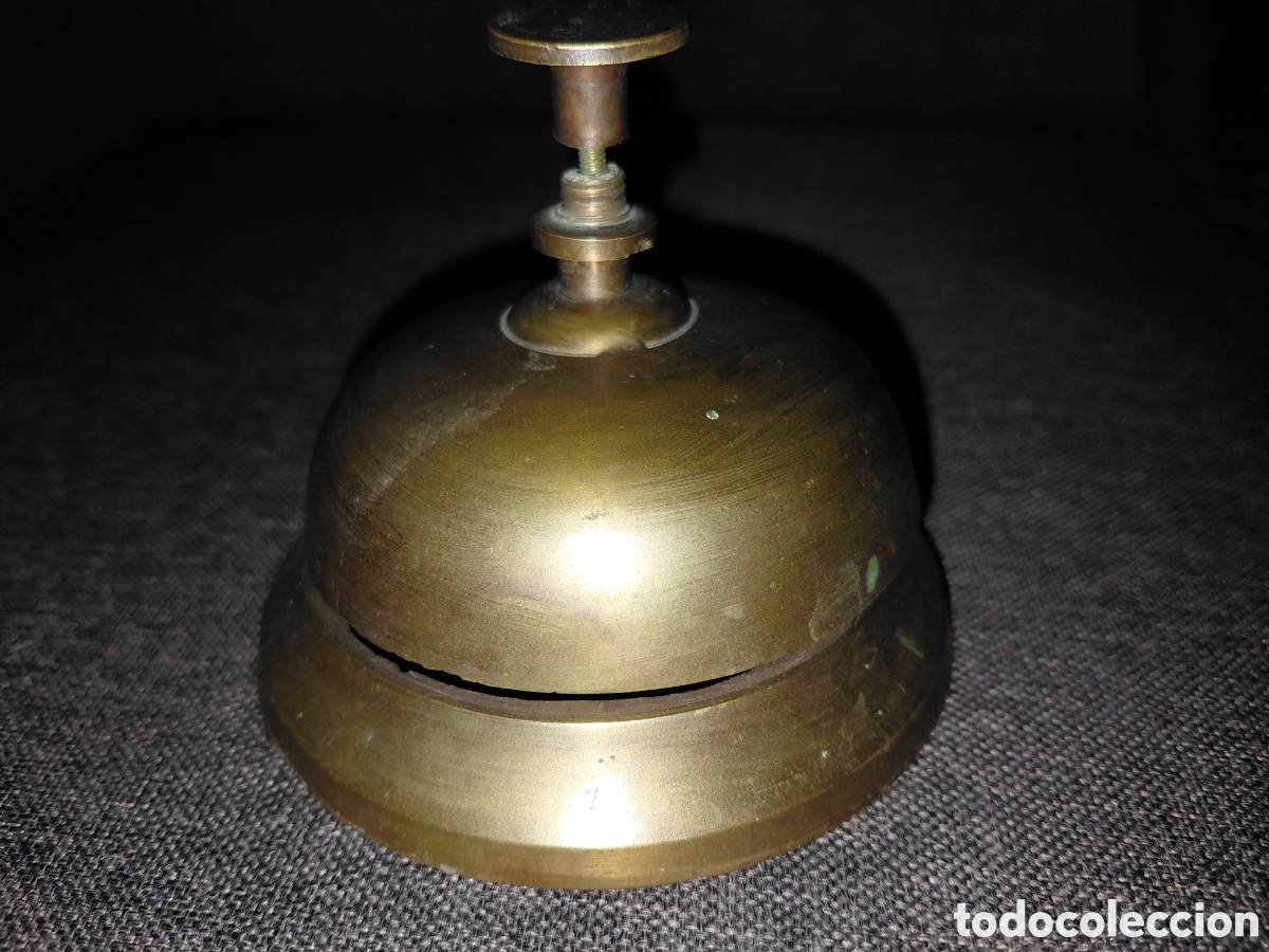 Vintage: ANTIGUO TIMBRE DE RECEPCI&Oacute;N - Foto 1