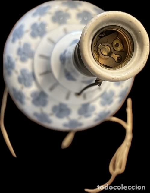 Vintage: L&aacute;mpara Lladr&oacute;. C&uacute;pula con encaje, Lace Dome - Foto 2