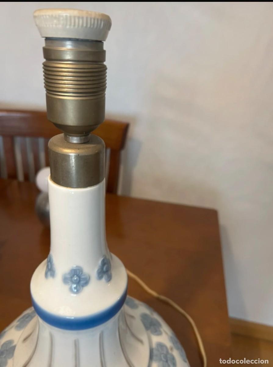 Vintage: L&aacute;mpara Lladr&oacute;. C&uacute;pula con encaje, Lace Dome - Foto 7