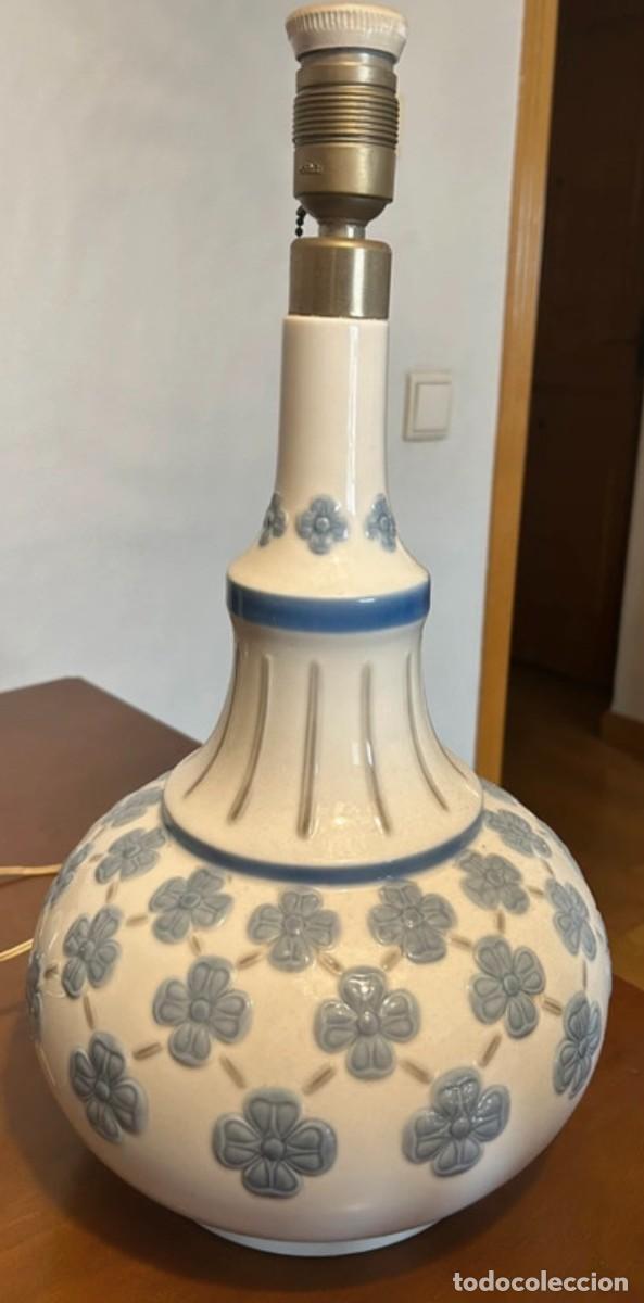 Vintage: L&aacute;mpara Lladr&oacute;. C&uacute;pula con encaje, Lace Dome - Foto 9