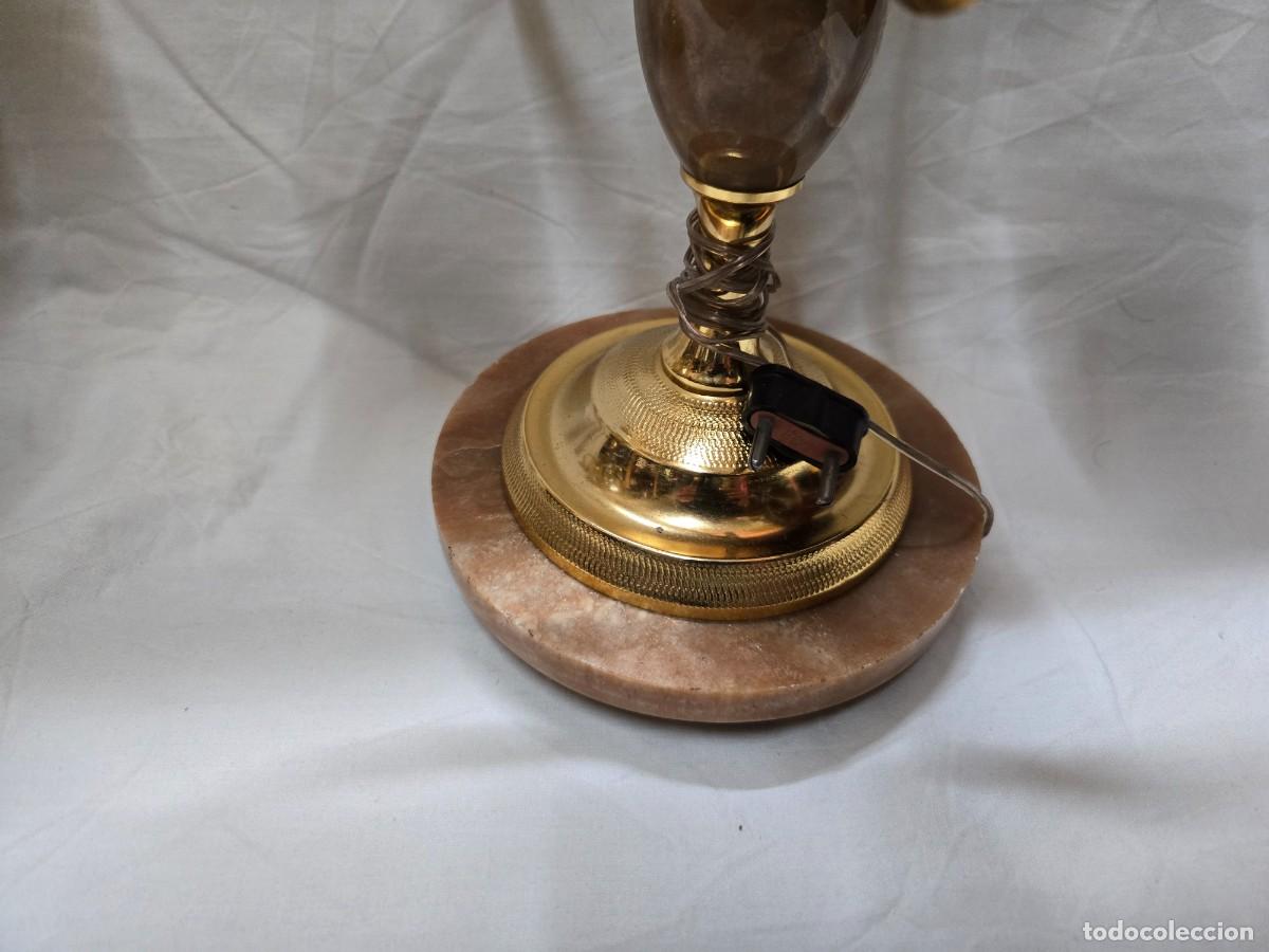 Vintage: PAREJA DE LAMPARA ELECTRICA CANDELABRO - Foto 2