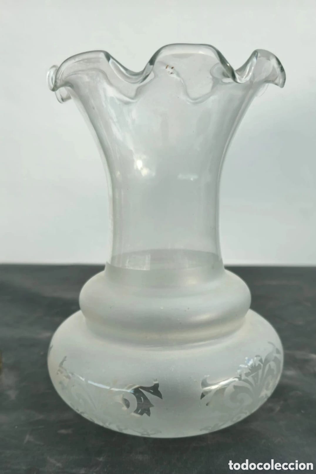 Vintage: Lampara vintage ceramica bronce - Foto 7