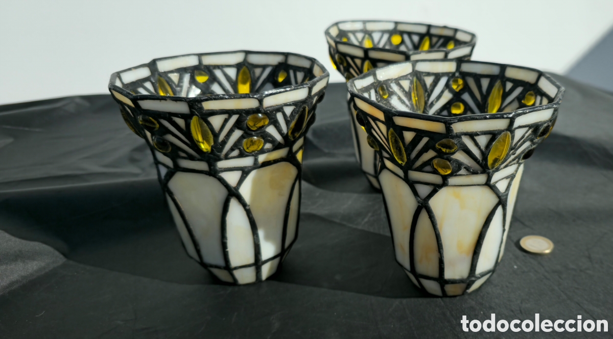 Vintage: Set tulipas Tiffany vintage - Foto 2