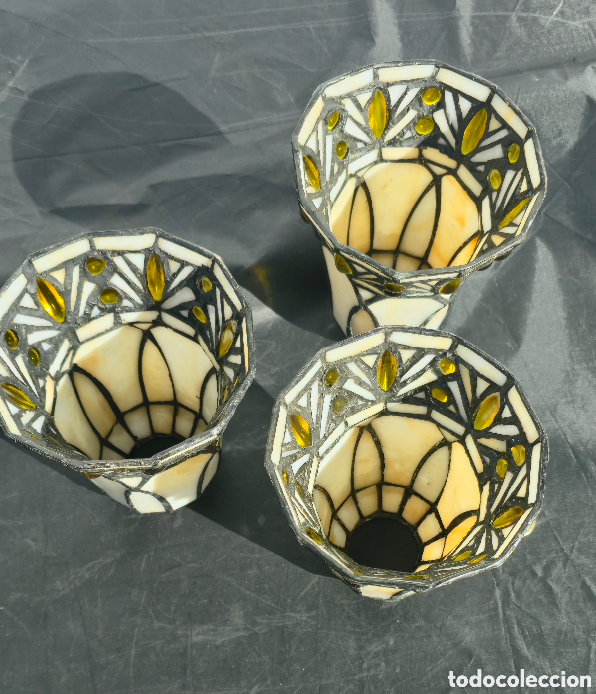 Vintage: Set tulipas Tiffany vintage - Foto 3