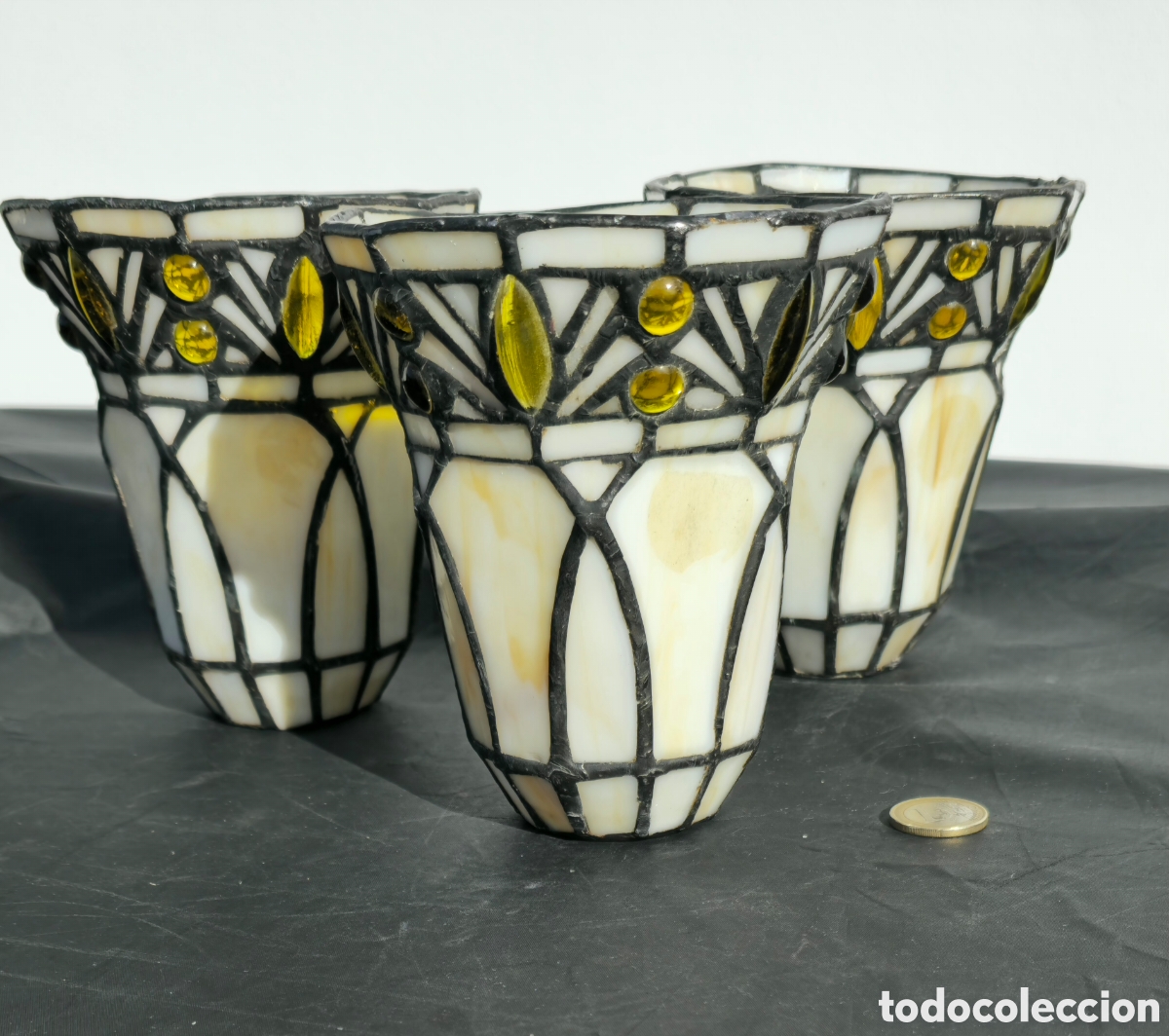 Vintage: Set tulipas Tiffany vintage - Foto 1