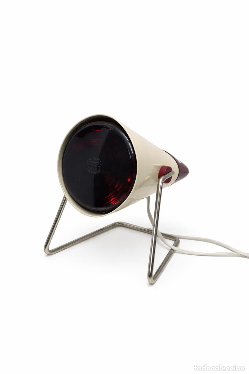 Vintage: L&Aacute;MPARA INFRARROJA PHILIPS MID CENTURY - Foto 2
