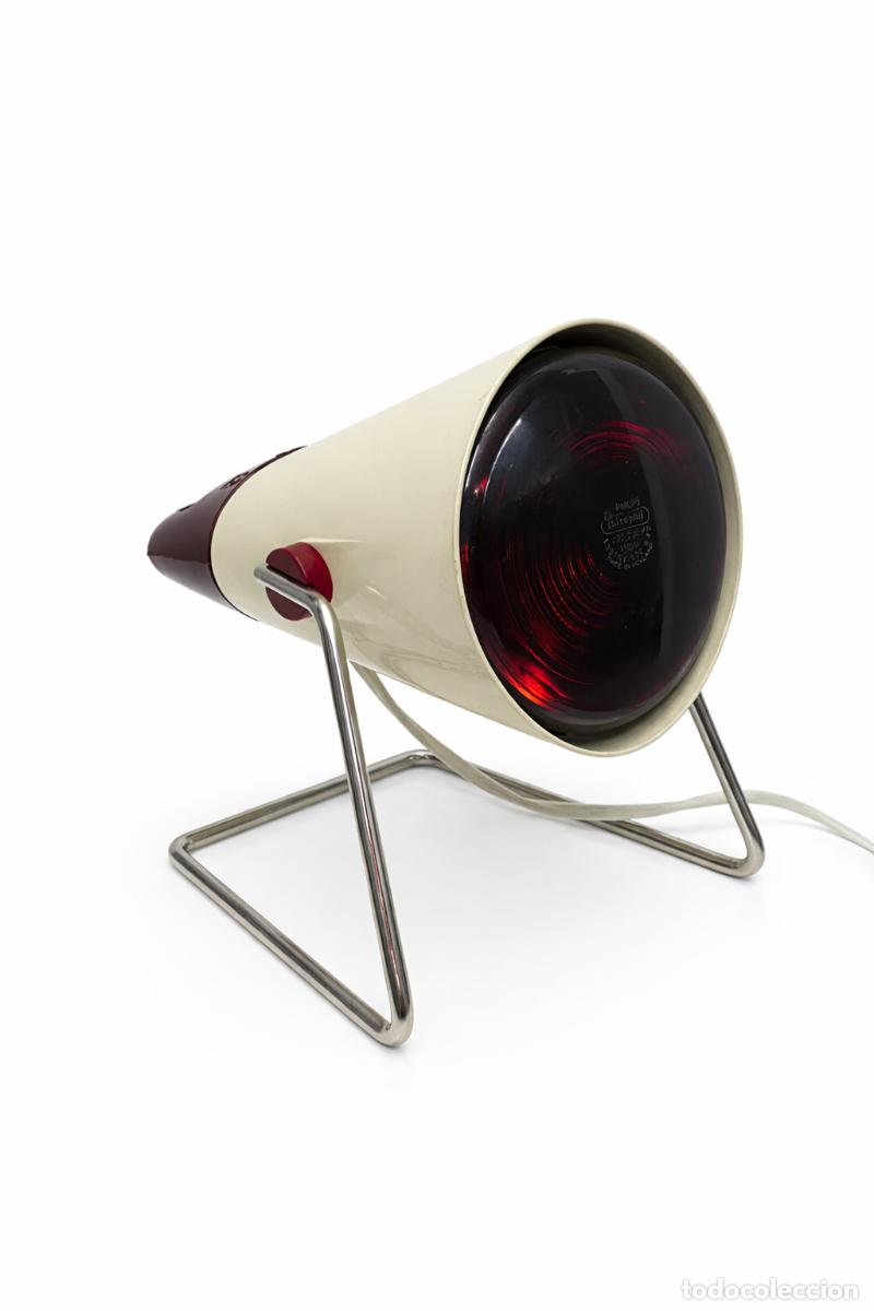 Vintage: L&Aacute;MPARA INFRARROJA PHILIPS MID CENTURY - Foto 4