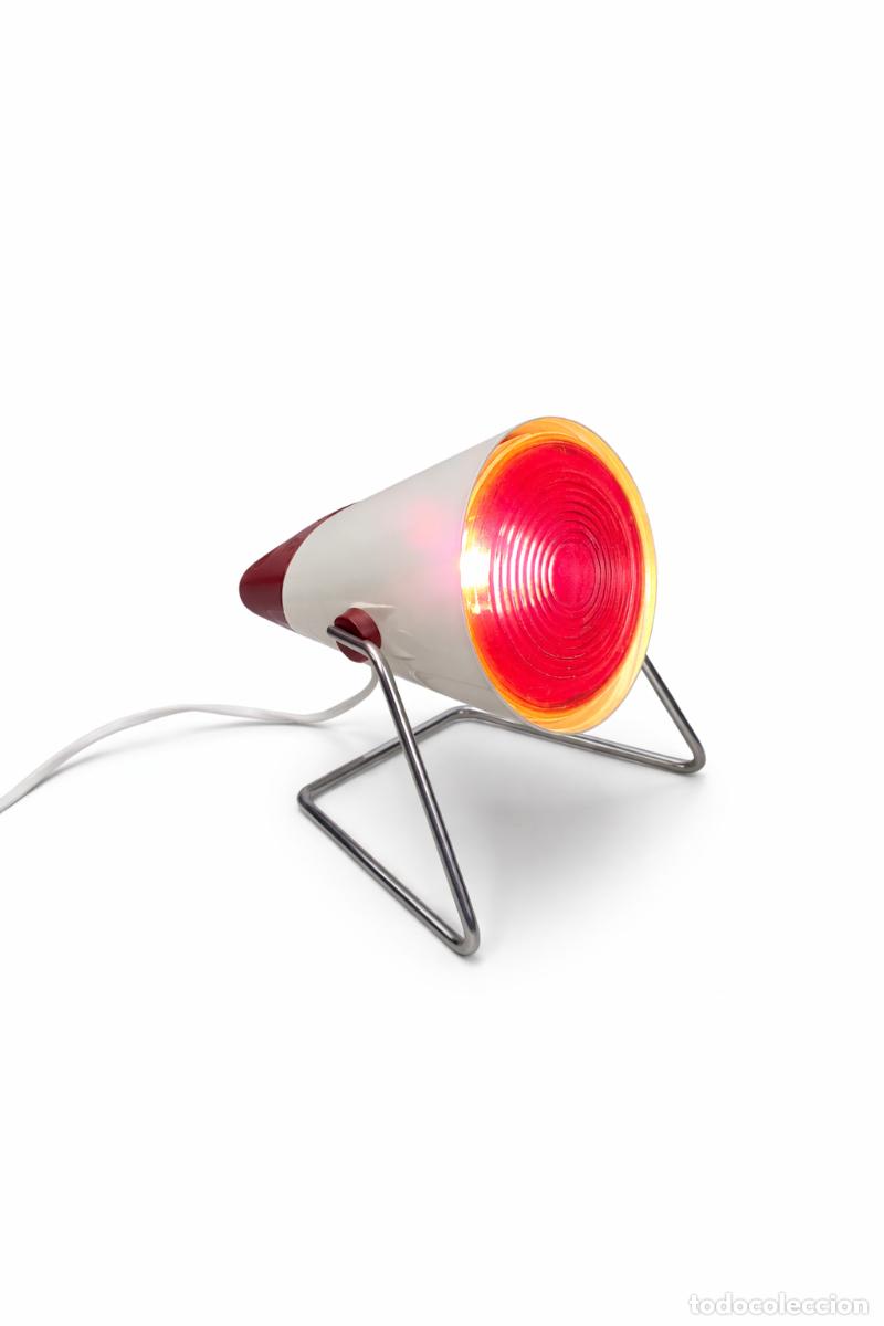 Vintage: L&Aacute;MPARA INFRARROJA PHILIPS MID CENTURY - Foto 5