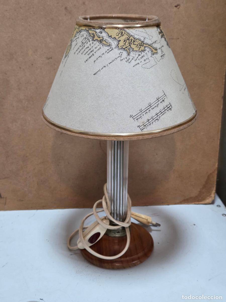 Vintage: lampara de mesa rustica - Foto 1