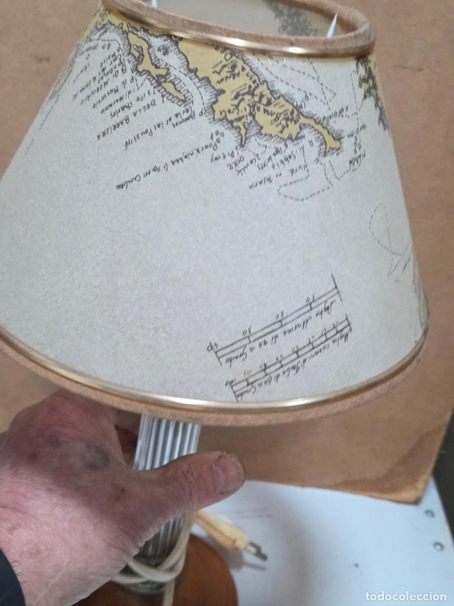 Vintage: lampara de mesa rustica - Foto 5