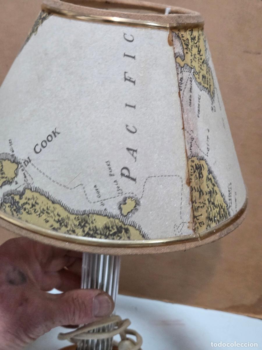 Vintage: lampara de mesa rustica - Foto 10