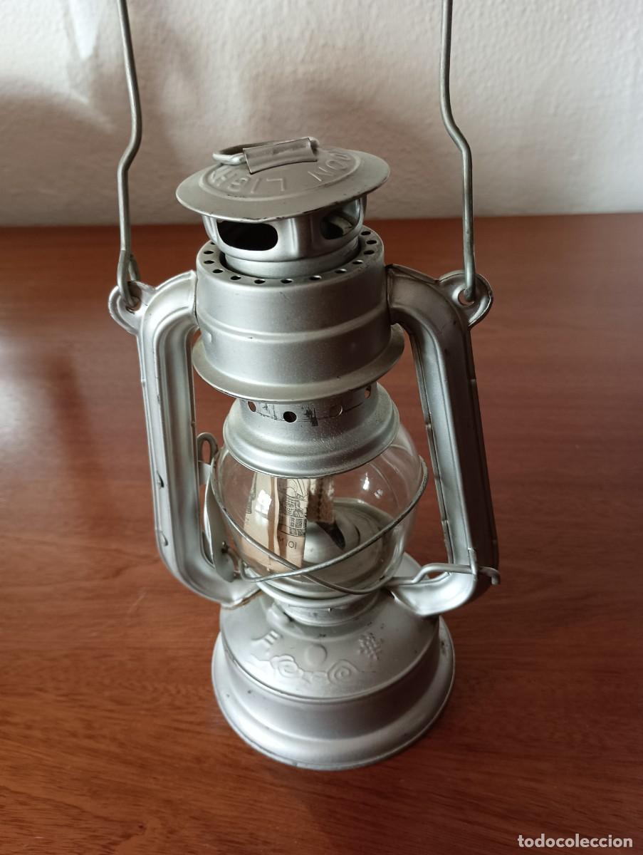 Vintage: LAMPARA QUINQUE DE QUEROSENO MOONLIGHT - Foto 4