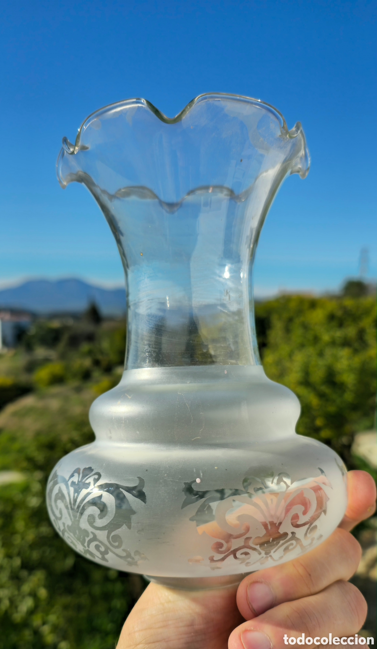 Vintage: Lampara quinque ceramica - Foto 5