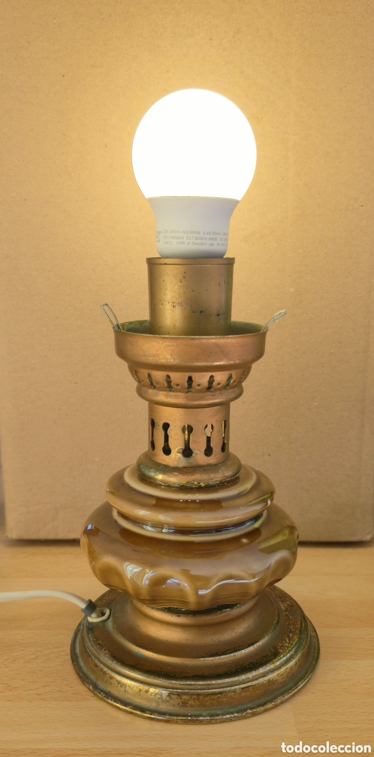 Vintage: Lampara quinque ceramica - Foto 6