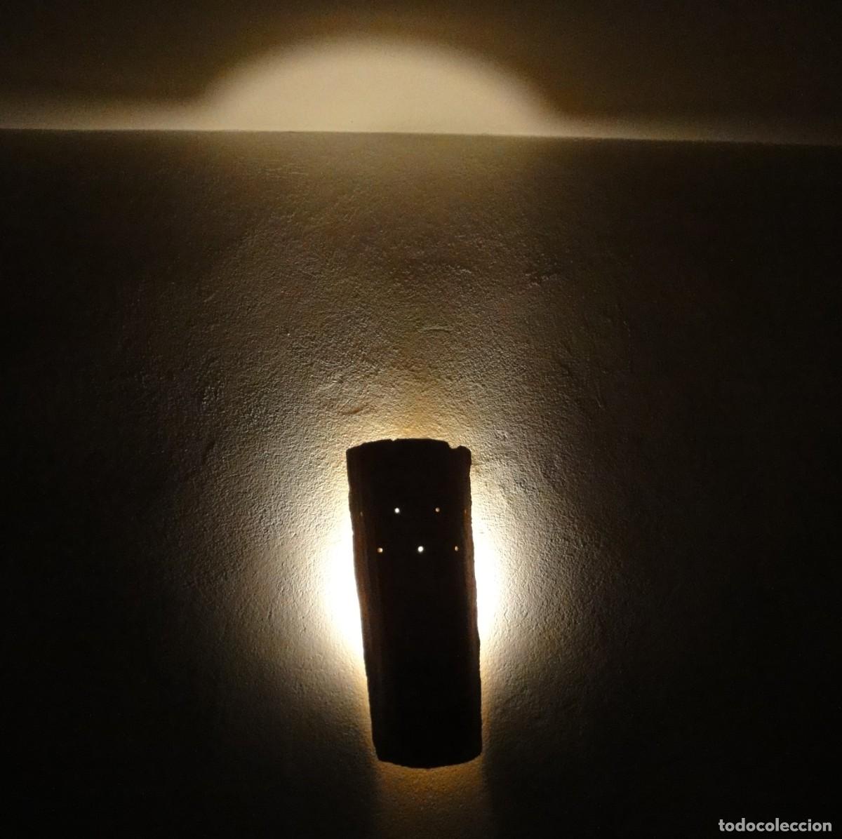 Vintage: L&agrave;mpara aplique teja ref4 - Foto 4