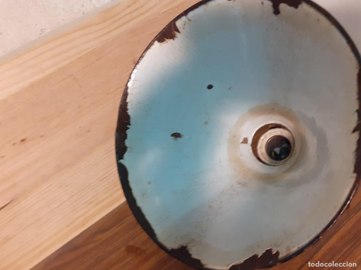 Vintage: Lampara aplique industrial - Foto 4
