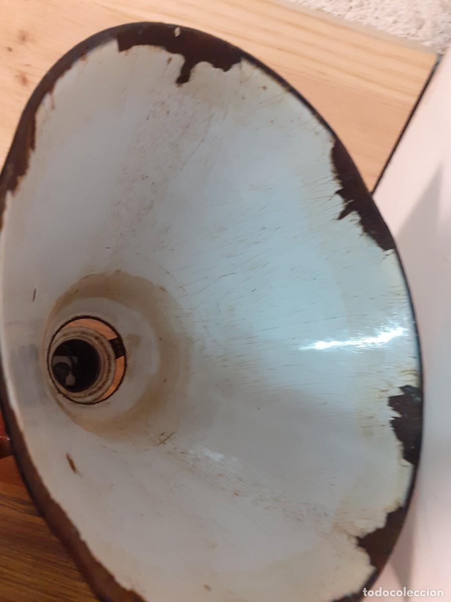 Vintage: Lampara aplique industrial - Foto 7