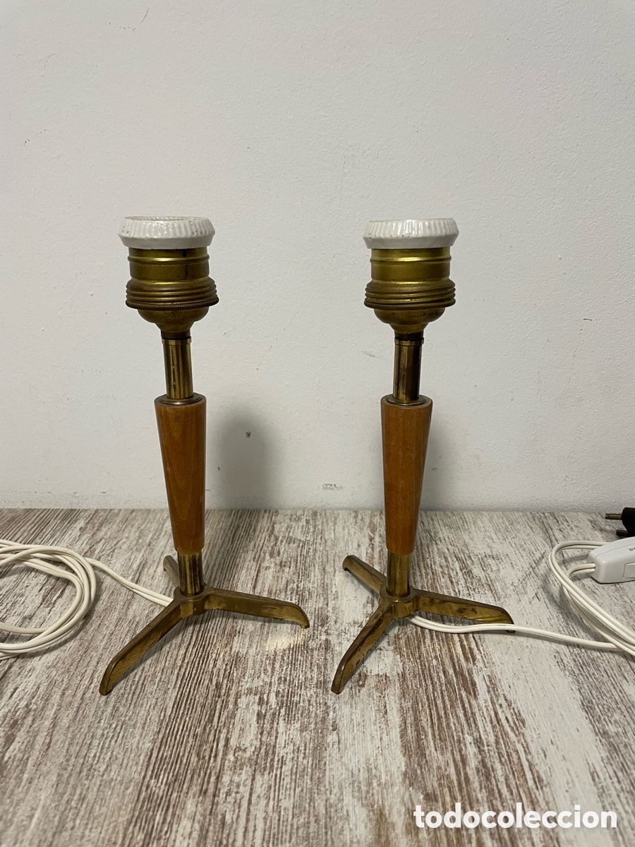 Vintage: L&Aacute;MPARAS MESA ESTILO N&Oacute;RDICO - Foto 10